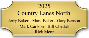 2025 Jim Smart Senior League Champs